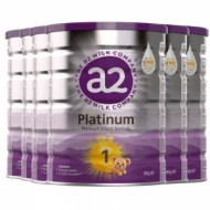 【包邮包税】A2 PLATINUM 白金铂金婴幼儿高端配方牛奶粉 1段(新版) 一箱6罐【保质期2027/03】