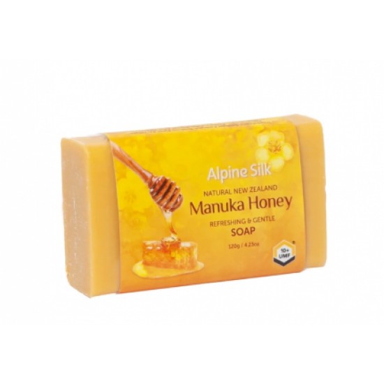 Alpine Silk Manuka Honey Soap 120g 麦卢卡蜂蜜mgo261+ 香皂 120g ASM210
