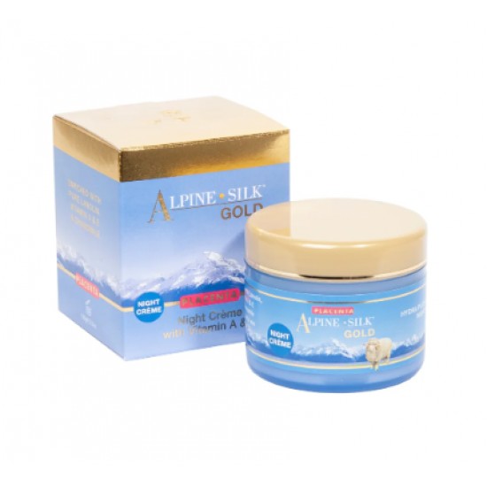 Alpine Silk Gold Placenta night creme 金装羊胎素晚霜 100g【保质期2027/11】