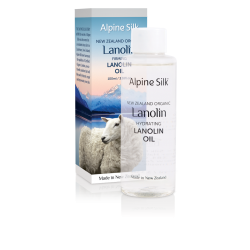 Alpine Silk organic lanolin firming lanolin oil 100ml 有机紧致羊毛脂油 100ml ASO103 【保质期2027/05】 Alpine Silk organic lanolin firming lanolin oil 100ml 有机紧致羊毛脂油 100ml ASO103 【保质期2027/05】