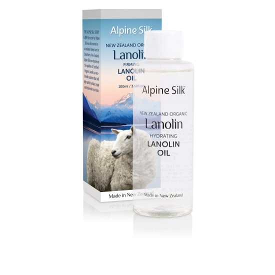 Alpine Silk organic lanolin firming lanolin oil 100ml 有机紧致羊毛脂油 100ml ASO103 【保质期2027/05】
