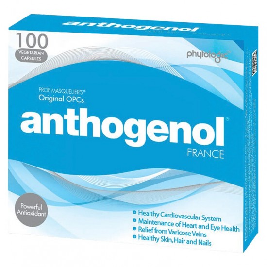 Anthogenol 月光宝盒 抗氧化花青素葡萄籽精华 100粒【保质期2027/06】