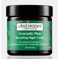 Antipodes 安蒂碧斯 牛油果雪梨修护滋养晚霜 有效提高肌肤细胞活力 60ml 【保质期2028/12】