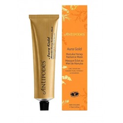 Antipodes Aura Gold Manuka Honey Mask 麦卢卡蜂蜜焕亮面膜 75ml【保质期2027/12】