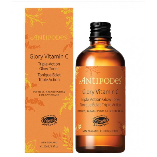 Antipodes Glory Vitamin C Triple-Action Glow Toner 100ml Antipodes Glory 维生素C三重作用亮肤爽肤水100ml【保质期2027/01】