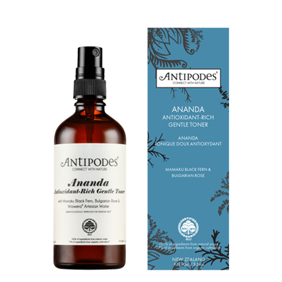 Antipodes Ananda Antioxidant Rich Toner 100ml 高效抗氧化温和爽肤水/ 化妆水 孕妇可用 【保质期2026/06】