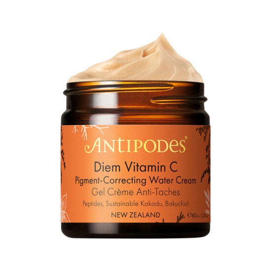 Antipodes Diem Vitamin C Pigment-Correcting Water Cream 60ml Antipodes 小灯泡维C精华凝霜 60ml【保质期2025/08】