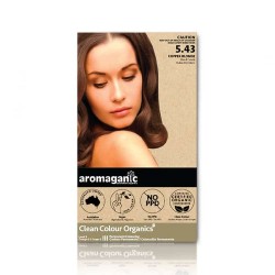Aromaganic 5.43 纯天然染发膏染发剂 5.43度 铜金色 Aromaganic 5.43 纯天然染发膏染发剂 5.43度 铜金色