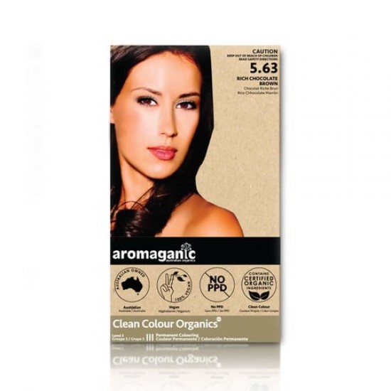 Aromaganic 5.63 纯天然染发膏染发剂 5.63度 浓巧克力棕