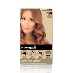 Aromaganic 7.0N 纯天然染发膏染发剂 7.0 浅棕色 Aromaganic 7.0N 纯天然染发膏染发剂 7.0 浅棕色
