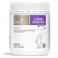 Bioisland 生物岛 赖氨酸黄金助长素 助长粉 生长素 4周-5岁适用 (一段) 150g 【保质期2026/07】