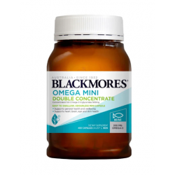 Blackmores omega mini double concentrate 澳佳宝双倍浓缩mini鱼油 400粒【保质期2027/11】 Blackmores omega mini double concentrate 澳佳宝双倍浓缩mini鱼油 400粒【保质期2027/11】