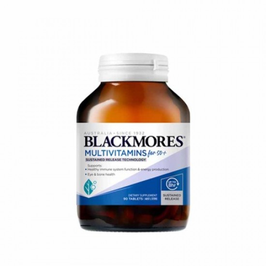 Blackmores Multivitamin for 50 90 Tablets 澳佳宝老年综合维生素50 90粒【保质期2025/04】