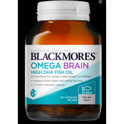 Blackmores  澳佳宝  4倍DHA超浓缩深海鱼油   60粒 【保质期2029/02】