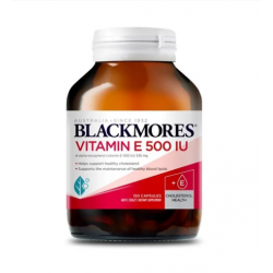 Blackmores 澳佳宝天然维生素E 维E胶囊 VE 500iu150粒 【保质期2028/03】