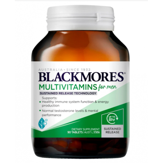 Blackmores multivitamin for men 90t 澳佳宝男性综合维生素 90粒 【保质期2025/07】