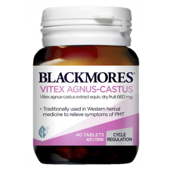 Blackmores vitex 澳佳宝/葆丽美 圣洁莓 调节女性荷尔蒙多囊卵巢片 40片 【保质期2025/04】