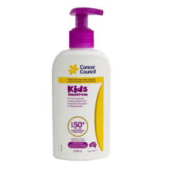 Cancer Council Sunscreen Pump SPF50+ 200mL儿童防晒SPF 50+ 200ml【保质期2028/05】