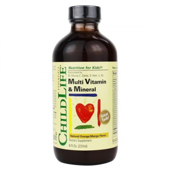 ChildLife Multi Vitamin & Mineral 童年时光多种复合维生素 237ml【保质期2027/06】