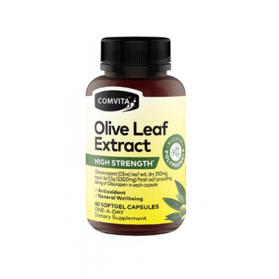 Comvita Olive Leaf Extract High Strength 康维他橄榄精华胶囊【强效】60粒【保质期2029/03】