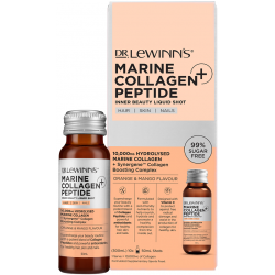 Dr. LeWinn’s Marine Collagen Peptide Inner Beauty Liquid Shot 10s*50ml 莱文医生胶原蛋白美容液 橘子&芒果味 10支*50ml【保质期2026/10】 Dr. LeWinn’s Marine Collagen Peptide Inner Beauty Liquid Shot 10s*50ml 莱文医生胶原蛋白美容液 橘子&芒果味 10支*50ml【保质期2026/10】