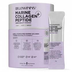 Dr. LeWinn’s Marine Collagen Peptide+ Inner Beauty Powder 30s*6g 莱文医生胶原蛋白美容粉 梅子味 30包*6g【保质期2026/10】 Dr. LeWinn’s Marine Collagen Peptide+ Inner Beauty Powder 30s*6g 莱文医生胶原蛋白美容粉 梅子味 30包*6g【保质期2026/10】