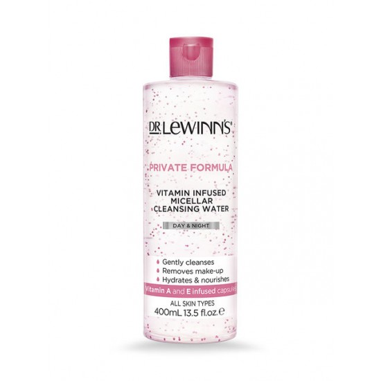 Dr Lewinns Micellar Cleansing Water 莱文医生 卸妆洁面二合一胶束水 400ml	