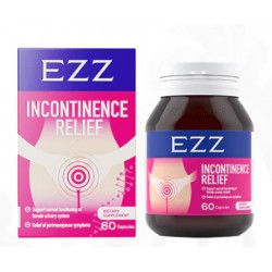 EZZ INCONTINENCE RELIEF EZZ 盆腔肌保养胶囊 60粒【保质期2025/09】 EZZ INCONTINENCE RELIEF EZZ 盆腔肌保养胶囊 60粒【保质期2025/09】