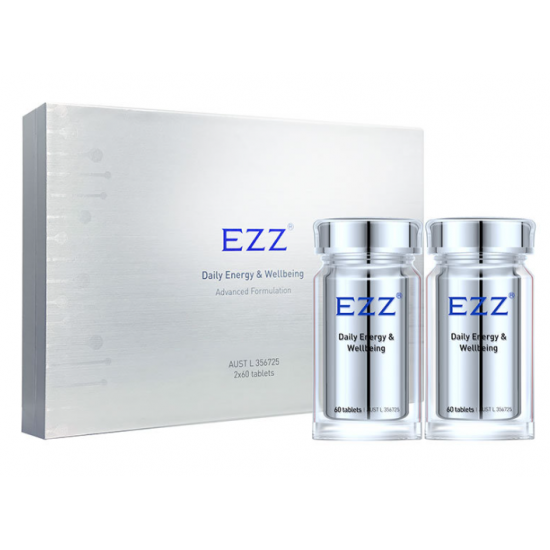 【单瓶包邮包税】EZZ NMN NAD+ STAY YOUNG 基因能量片 60t*2瓶 【保质期2025/07】