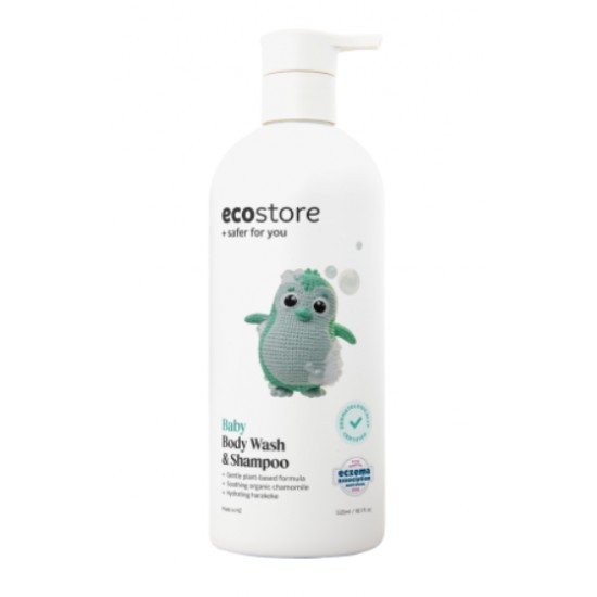 Ecostore Baby Body Wash & Shampoo 婴儿洗发沐浴二合一 535ml【保质期2027/07】