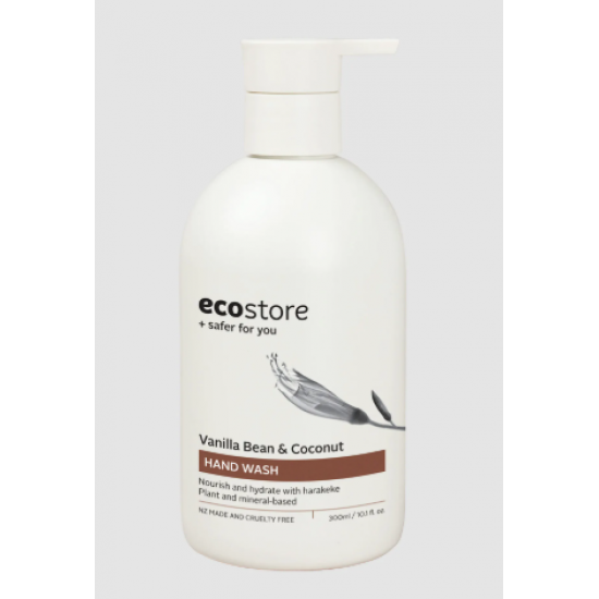 Ecostore Vanilla Bean & Coconut Hand Wash 香草椰子洗手液 300ml【保质期2027/08】