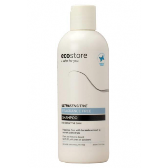 Ecostore ultra sensitive shampoo 350ml 纯植物配方纯天然洗发水（无香型敏感发质）350ml 【保质期2027/07】