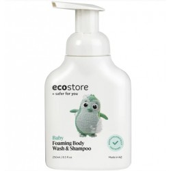 Baby Foaming Body Wash & Shampoo 250ml Ecostore 婴儿洗发沐浴二合一 250ml【2027/02】 Baby Foaming Body Wash & Shampoo 250ml Ecostore 婴儿洗发沐浴二合一 250ml【2027/02】