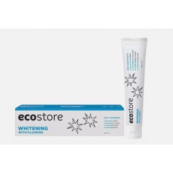 Ecostore Toothpaste Whitening with Fluoride 100g 美白牙膏(含Fluoride) 100g【保质期2027/09】 Ecostore Toothpaste Whitening with Fluoride 100g 美白牙膏(含Fluoride) 100g【保质期2027/09】