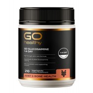 GO Healthy glucosamine 210c 高之源 氨糖维骨力 1500mg 210粒（针对有病变的各种风湿性关节炎；类风湿性关节炎；骨质增生，滑囊炎；颈椎病）【保质期2028/01】