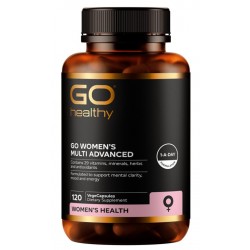GO Healthy Go Women Multi Advanced 120 Vege Capsules 高之源女性综合维生素 120粒 GO1673【保质期2028/06】 GO Healthy Go Women Multi Advanced 120 Vege Capsules 高之源女性综合维生素 120粒 GO1673【保质期2028/06】