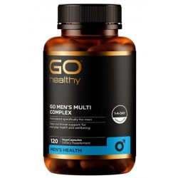 GO Healthy Go Mens Multi Advanced 120 Vege Capsules 高之源男性综合维生素 120粒 GO1679【保质期2028/01】 GO Healthy Go Mens Multi Advanced 120 Vege Capsules 高之源男性综合维生素 120粒 GO1679【保质期2028/01】