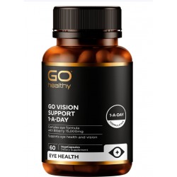 Go healthy Vision Care 高之源护眼胶囊 60粒【保质期2027/11】