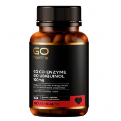 Go Healthy Q10 Ubiquinol 100mg 高之源泛醇还原型辅酶 100mg 60粒【保质期2028/09】