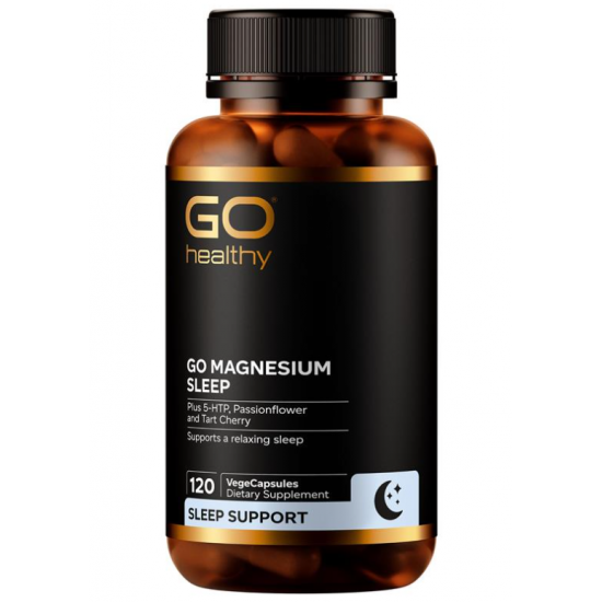 GO Healthy GO Magnesium Sleep 高之源镁睡眠胶囊 120粒【保质期2028/07】