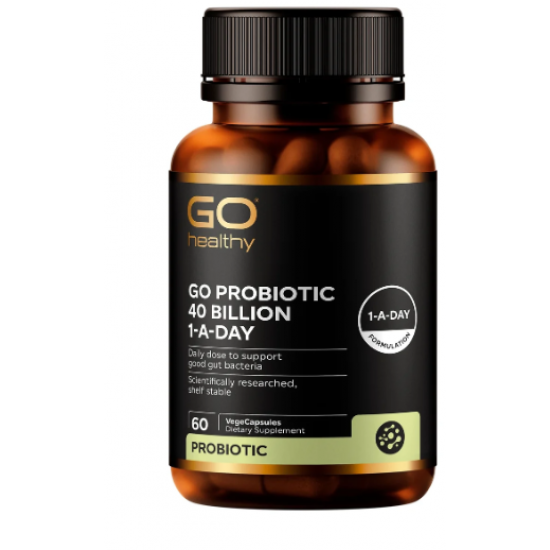 Go Healthy Probiotic 高之源益生菌 40billion 60粒【保质期2029/06】