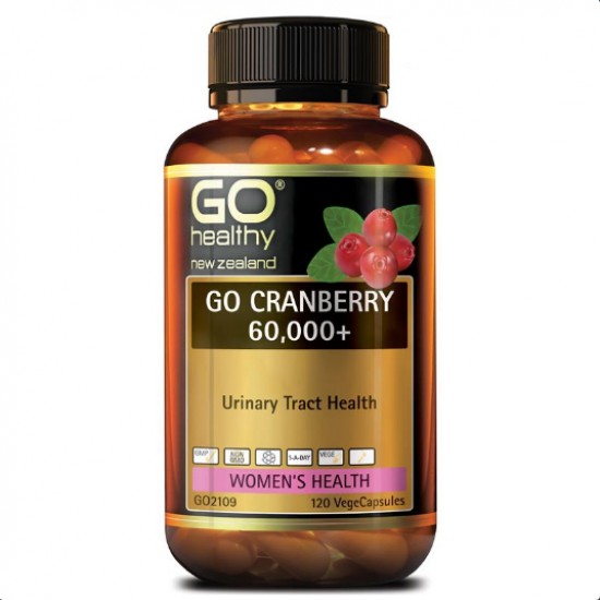Go Healthy Cranberry 60000 120s 高之源蔓越莓胶囊【保质期2026/08】