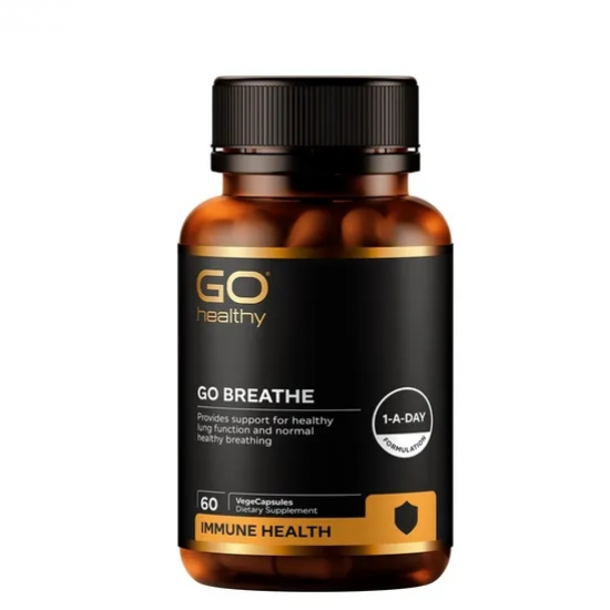 GO Healthy Breathe 高之源清肺胶囊 60粒【保质期2028/03】
