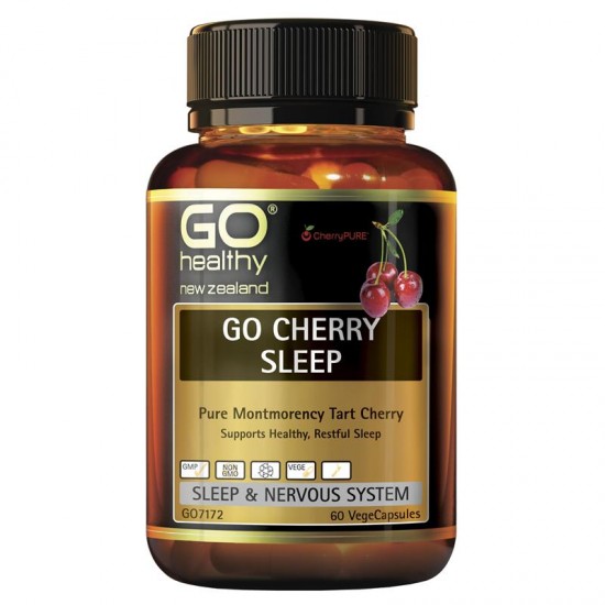 Go Healthy cherry sleep 60c 高之源 樱桃睡眠片 60c 【保质期2026/05】