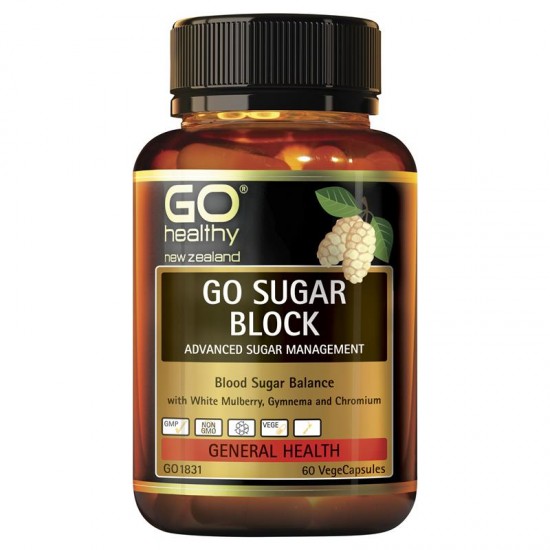 GO HEALTHY sugar block 60c 高之源 新西兰 血糖平衡素 60粒 【保质期2026/01】