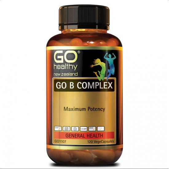 Go Healthy B complex 120c 维生素B族 120粒 【保质期2026/08】