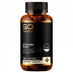 GO healthy celery 16000mg 120c  高之源 芹菜籽精华 120粒 16,000mg 【保质期2028/03】 GO healthy celery 16000mg 120c  高之源 芹菜籽精华 120粒 16,000mg 【保质期2028/03】