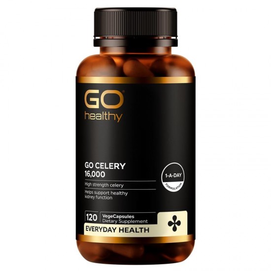 GO healthy celery 16000mg 120c  高之源 芹菜籽精华 120粒 16,000mg 【保质期2027/12】