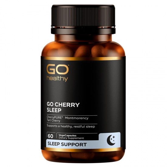 Go Healthy cherry sleep 60c 高之源 樱桃睡眠片 60c 【保质期2028/01】