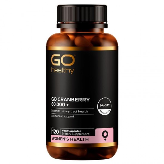 Go Healthy Cranberry 60000 120s 高之源蔓越莓胶囊【保质期2027/11】
